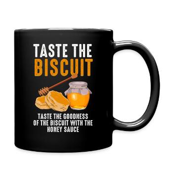 Goûtez le biscuit au miel - Mug uni - noir - Droite