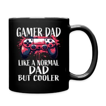 Papa gamer – Plus cool que d’habitude - Mug uni - noir - Droite