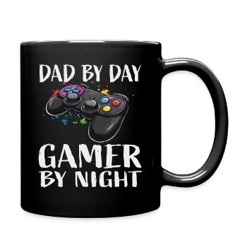 Fête des pères – Soirée des joueurs - Mug uni - noir - Droite