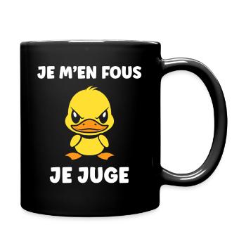 Rebel Duck I Judge - Tasse einfarbig - Schwarz - Rechts