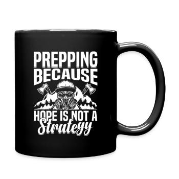 Prepping Must Haves Survivalist Equipment Prepper - Full Colour Mug - black - Right