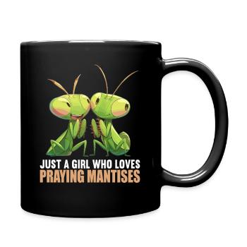Praying mantises Praying mantis - Full Colour Mug - black - Right