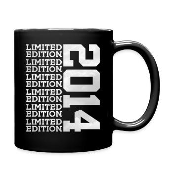 ÉDITION LIMITÉE 2014 12 ANS 12E ANNIVERSAIRE - Mug uni - noir - Droite