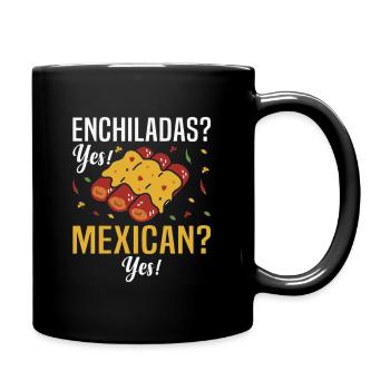 Fan d’enchilada cuisine mexicaine pour amateurs de cuisine - Mug uni - noir - Droite