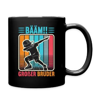 Bääm Grand Frère Dab Enfants Drôles Frères et Sœurs - Mug uni - noir - Droite