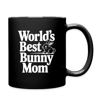 La meilleure maman de lapins du monde - Mug uni - noir - Droite