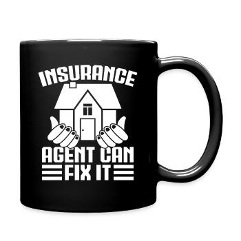 Un costume d’agent d’assurance peut régler le problème Medicare - Mug uni - noir - Droite