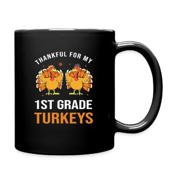 Thanksgiving Enseignant Enseignant - Mug uni - noir - Droite