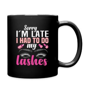  Lash Technician Must Haves Lash Tech Eyelash - Full Colour Mug - black - Right