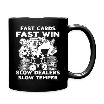 Casino Casino Game - Full Colour Mug - black - Right