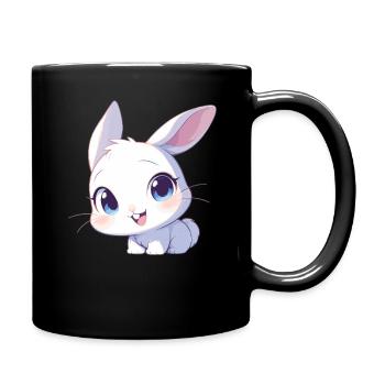 Lapin Lapin - Mug uni - noir - Droite