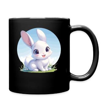 Lapin Lapin - Mug uni - noir - Droite