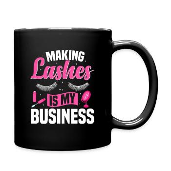 Technicienne des cils incontournable pour l’artiste des cils - Mug uni - noir - Droite
