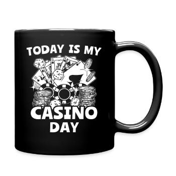 Casino - Mug uni - noir - Droite