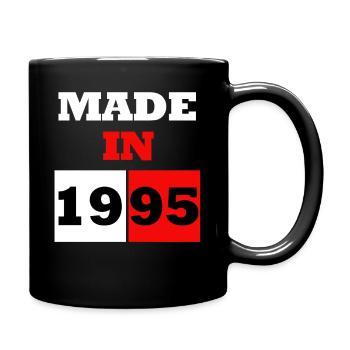 Made In 1995 Anniversary - Full Colour Mug - black - Right