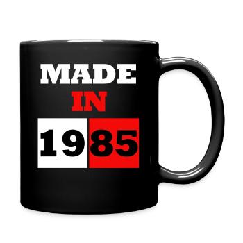 Made in 1985 Anniversary - Full Colour Mug - black - Right