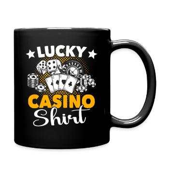 Casino - Mug uni - noir - Droite