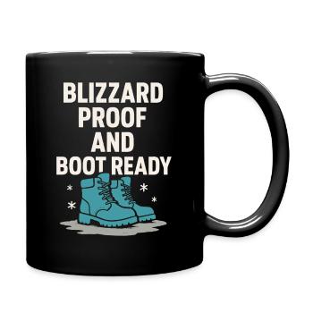 Kaltes Staatsleben Geschenk Eiskalte - Full Colour Mug - black - Right