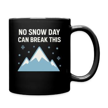 Cadeau de la vie dans l’État froid Glace - Mug uni - noir - Droite