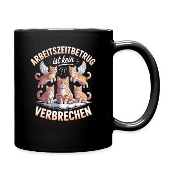 La fraude au temps de travail n’est pas un crime Bootleg de l’an 2000 - Mug uni - noir - Droite
