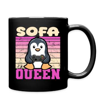 Gamer queen - Full Colour Mug - black - Right