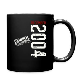 21st Birthday Original December Volume 2004 - Full Colour Mug - black - Right