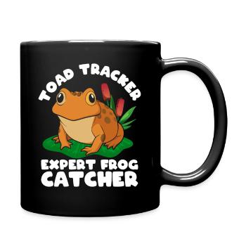 Frog Catcher Toad Tracker Expert Frog - Full Colour Mug - black - Right