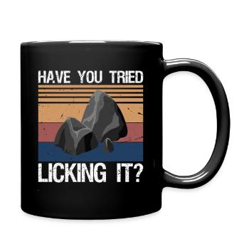 Funny Geology Gift Lapidary Apparel Rock Collector - Tasse einfarbig - Schwarz - Rechts