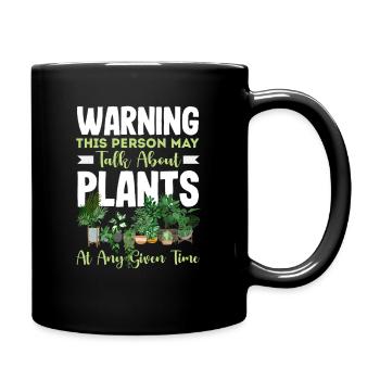 Cadeaux pour les jardins et les amoureux des plantes - Mug uni - noir - Droite