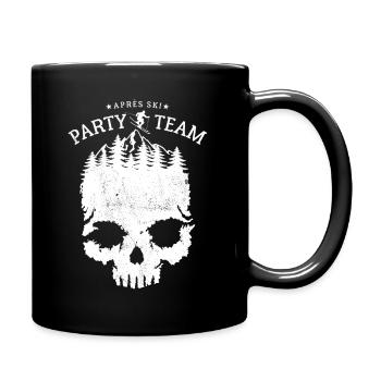 Après Ski Party Team, sports d’hiver, forfaits ski - Mug uni - noir - Droite
