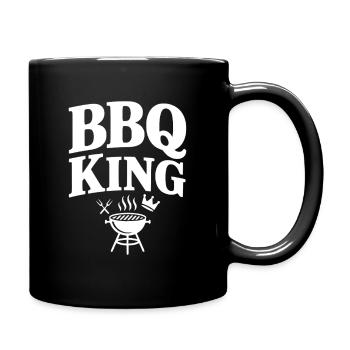 BBQ King - Full Colour Mug - black - Right