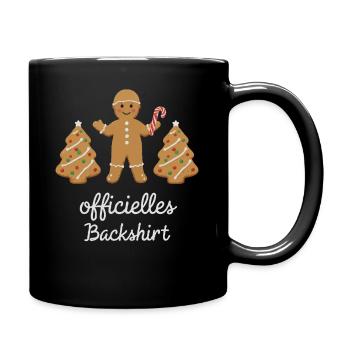 Cookies Baking Christmas Time Cookies Gingerbread - Full Colour Mug - black - Right