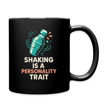 Shaker Steckt Fest Anfänger-mixologe - Tasse einfarbig - Schwarz - Rechts