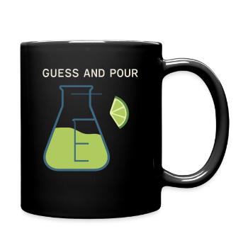 Shaker Steckt Fest Anfänger-mixologe - Tasse einfarbig - Schwarz - Rechts