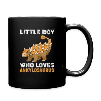 Ankylosaurus - Full Colour Mug - black - Right