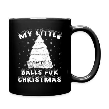 Bingo Player Mes petites boules pour XMas Bingo - Mug uni - noir - Droite