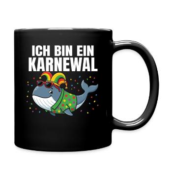 ICH BIN EIN KARNEWAL – Witziges Wortspiel - Mug uni - noir - Droite