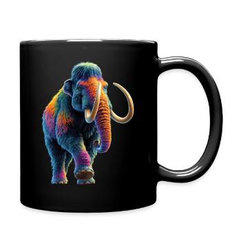 Mammouth Mammouth Laineux Âge glaciaire Mammouths Mammouth Doux - Mug uni - noir - Droite
