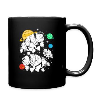 Tardigrade Tardigrade Tardigrade Water Bear - Full Colour Mug - black - Right