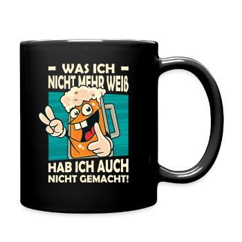 Dictons drôles, tenues amusantes, ironie, sarcasme - Mug uni - noir - Droite