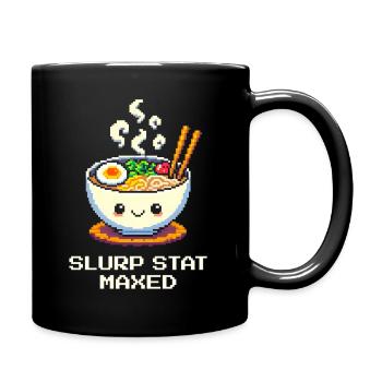 Siroter Max | Humour de nerd de ramen - Mug uni - noir - Droite