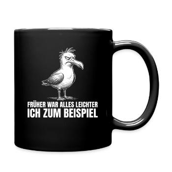 Tout était plus facile avant – moi, par exemple - Mug uni - noir - Droite