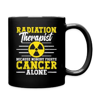 Strahlentherapeut Strahlentechniker Must-haves Rad - Tasse einfarbig - Schwarz - Rechts
