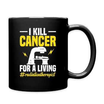 Technicien en radiologie incontournable Radiothérapeute - Mug uni - noir - Droite
