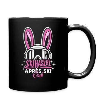 Skishaserl Après Ski Club | Ski | Winter sports - Full Colour Mug - black - Right