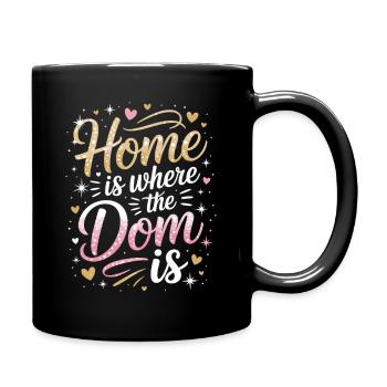 Cologne Home est là où le Dom est Cologne Carnaval Cologne - Mug uni - noir - Droite