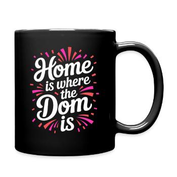 Köln Home Is Where The Dom Is Kölner Karneval Köln - Tasse einfarbig - Schwarz - Rechts