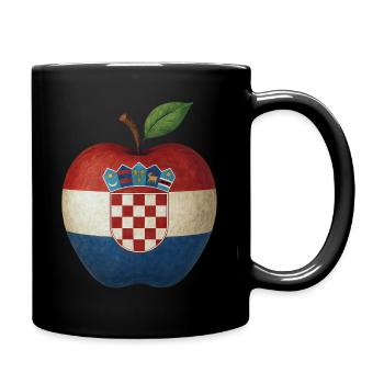 Croatie (Hrvatska) - Mug uni - noir - Droite