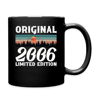 2006 Original Retro Vintage Birthday Gift - Full Colour Mug - black - Right