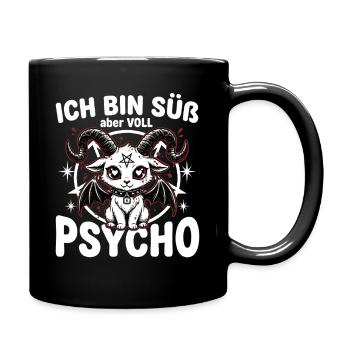 Je suis mignon mais complètement cinglé – Kawaii Goth - Mug uni - noir - Droite